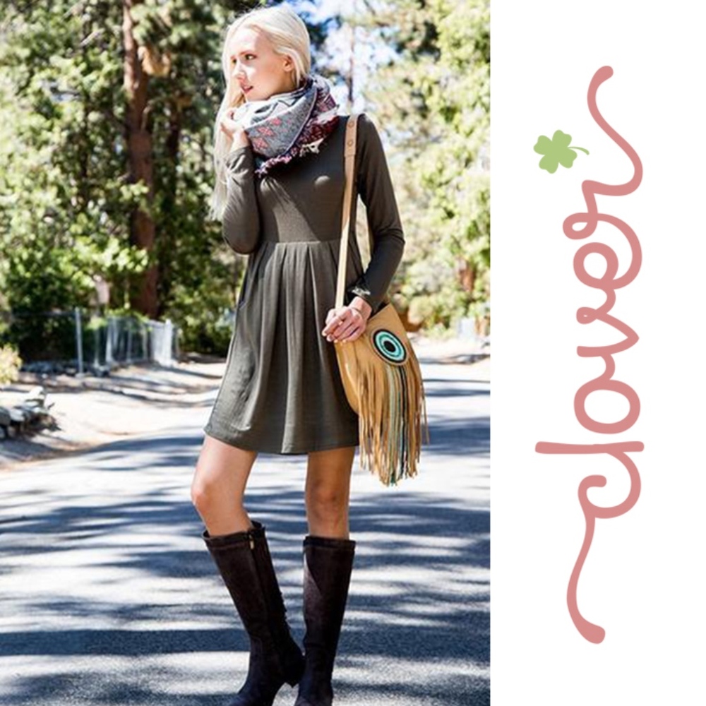 Long Sleeve Short Dress